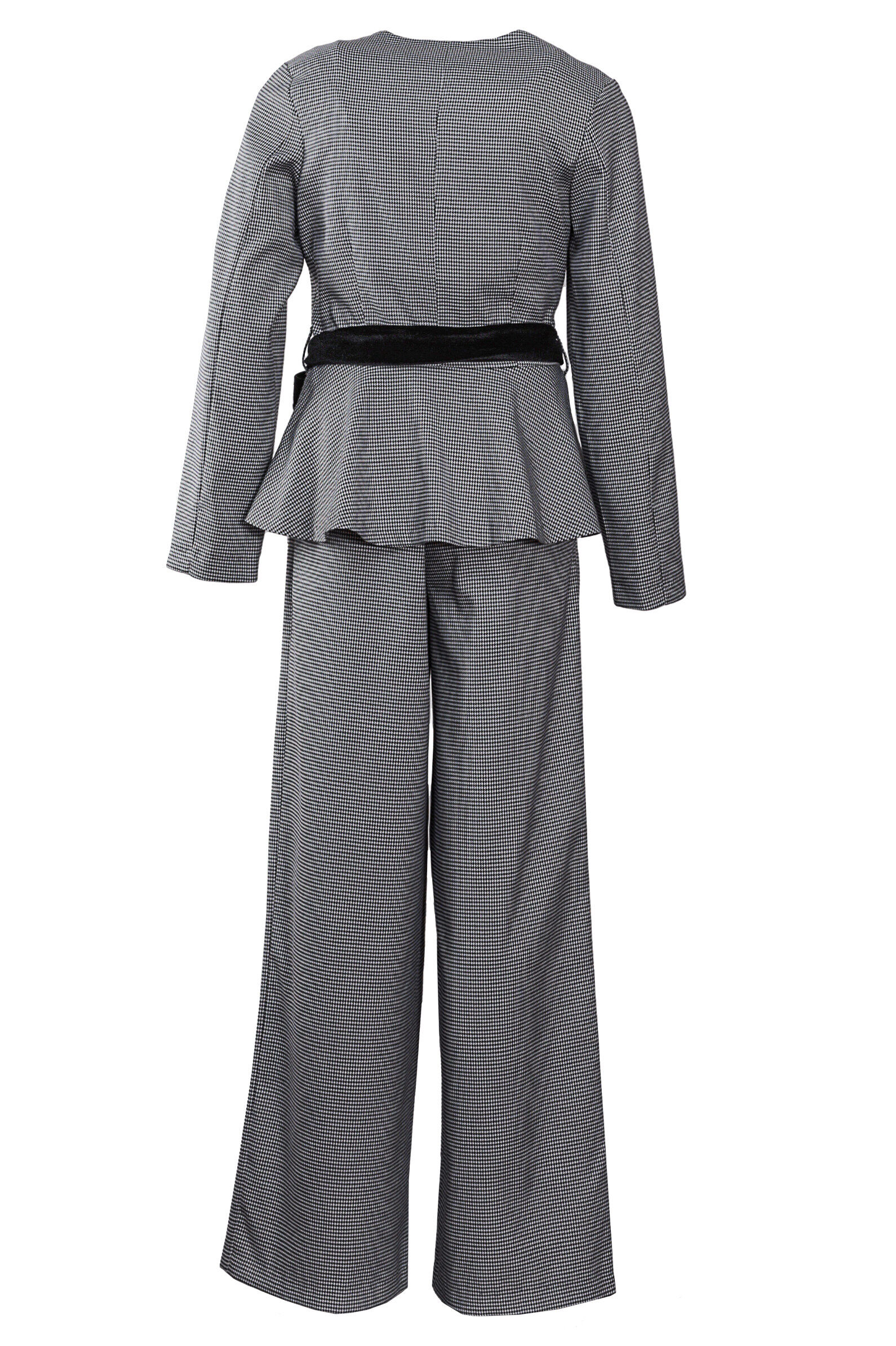 Жакет дев. АРТ.SR630V694,черн-бел,пэ-вис-шер