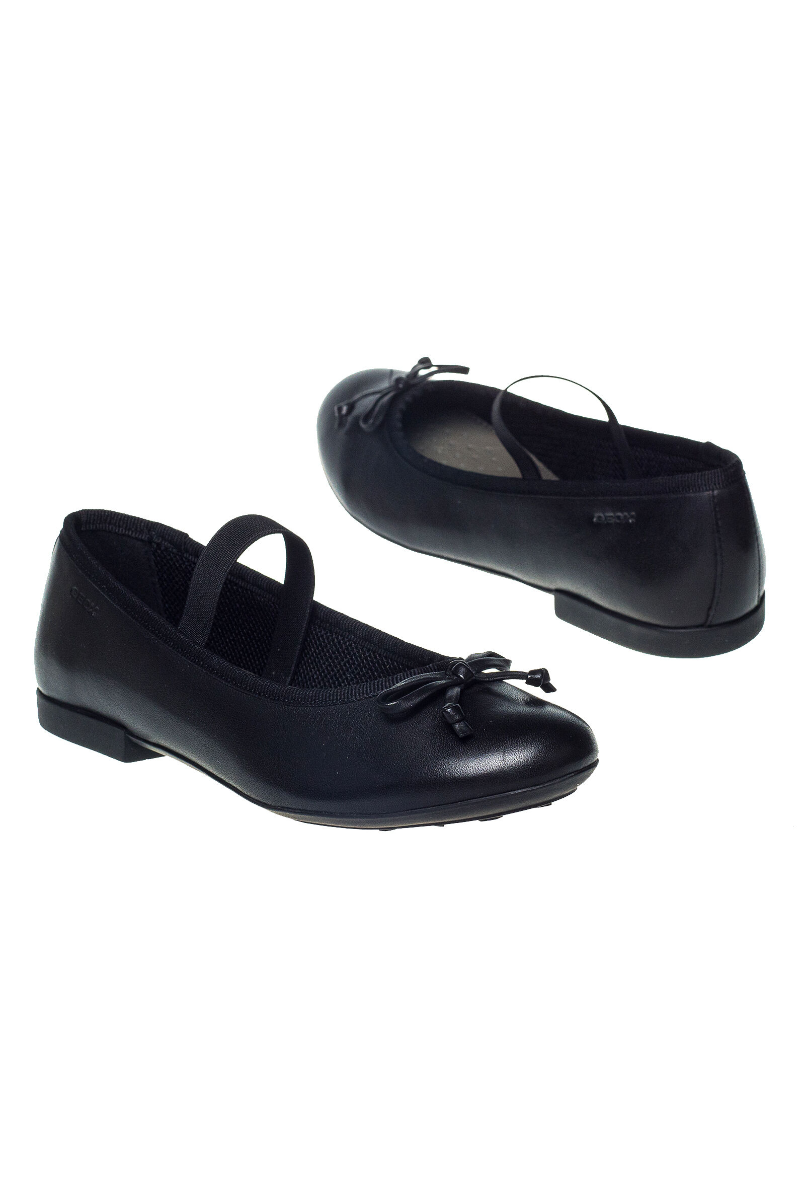 Балетки дев. АРТ. J3455B, чер,н.к-тек/тек