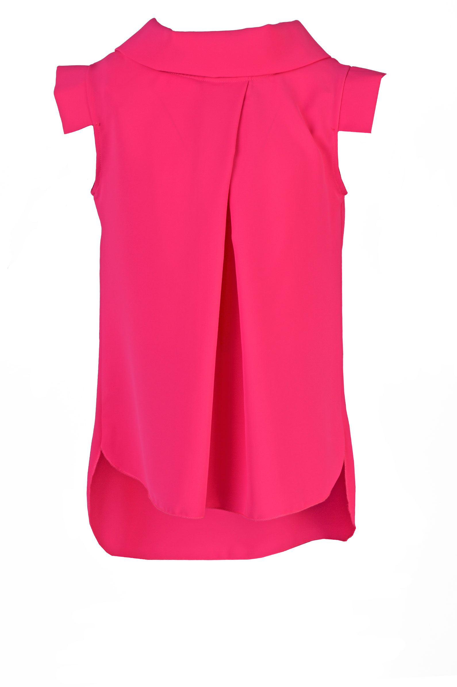 Блуза дев. АРТ.8363,фукс,пэ