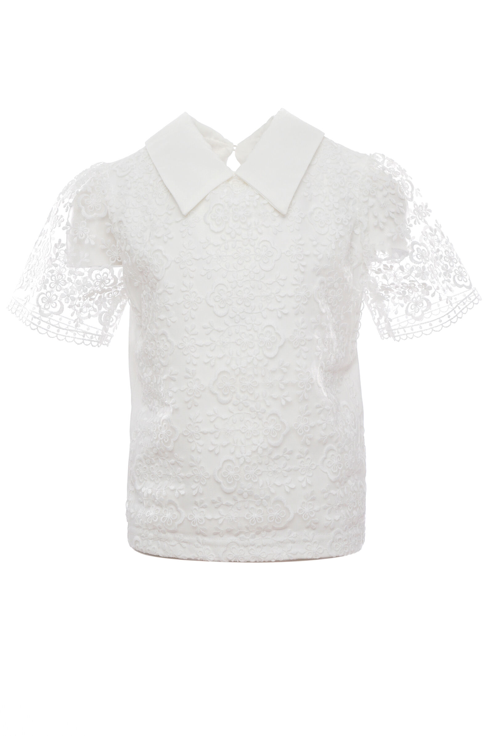 Блуза дев. АРТ.LC24G-BL-5T,мол,хл-эл