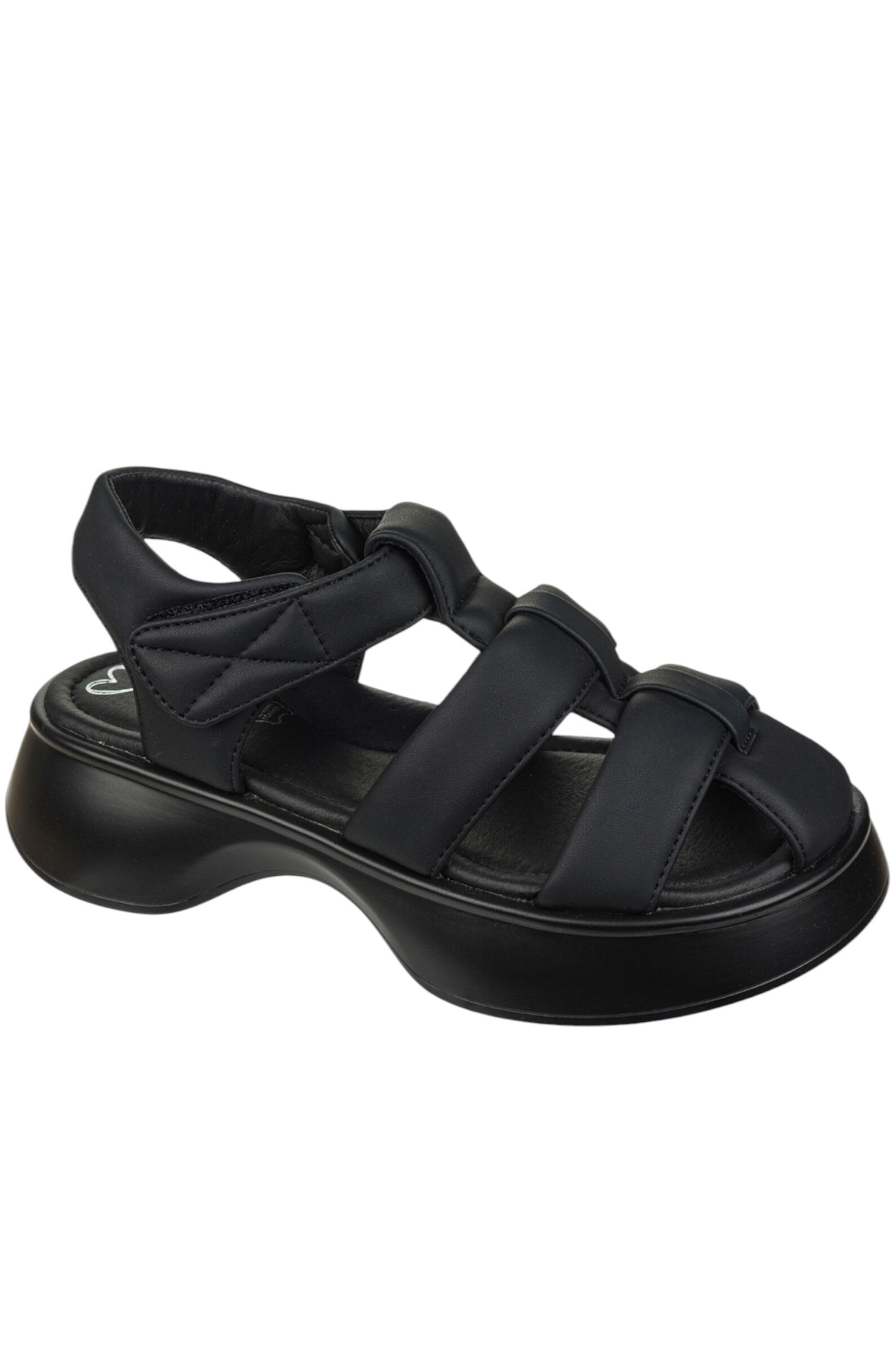 Босоножки дев. АРТ.2412401056,чер,и.к/н.к