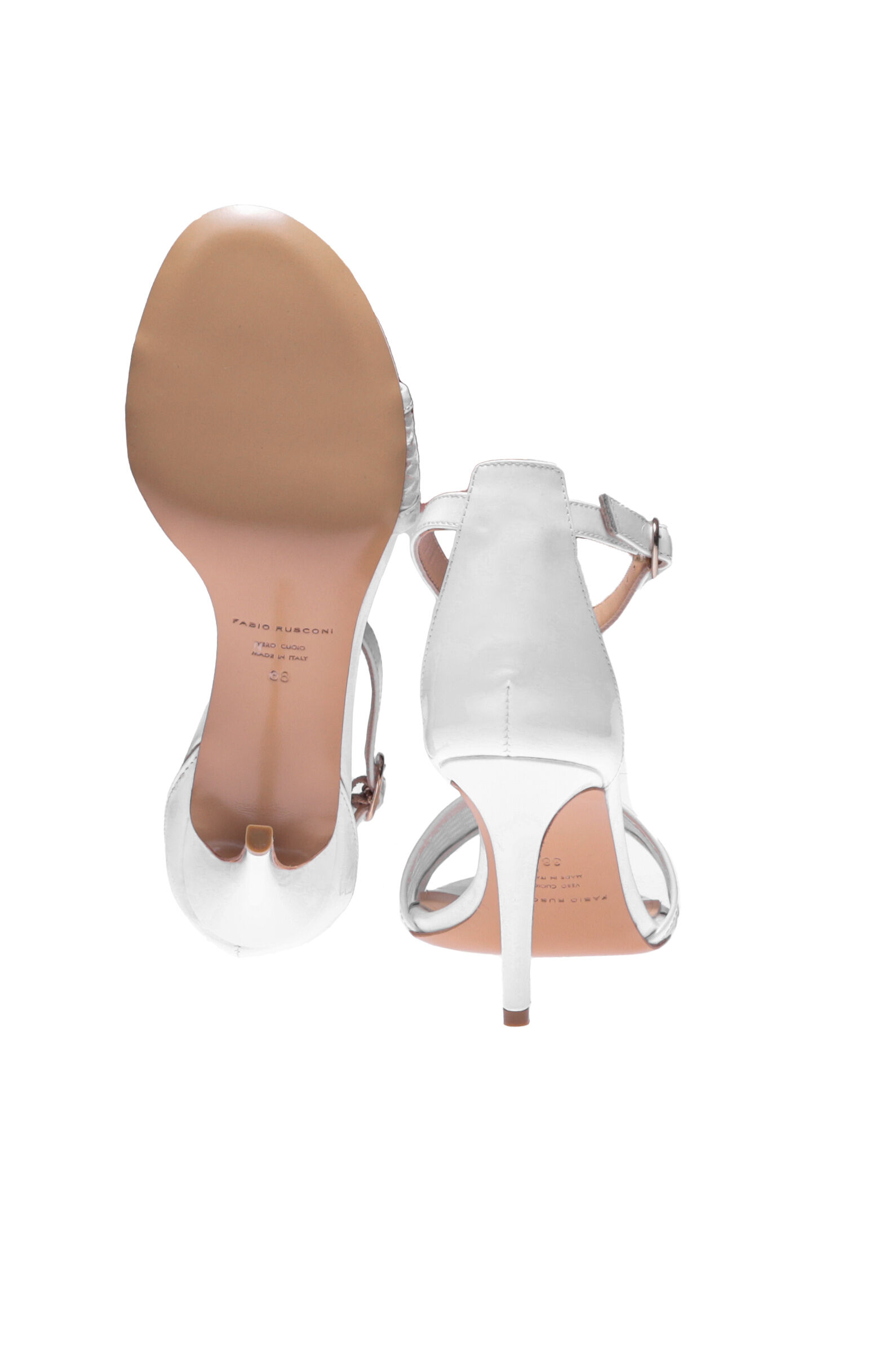 Босоножки жен. АРТ.E-2195-MARGO,бел,н.лак-тек/н.к-тек