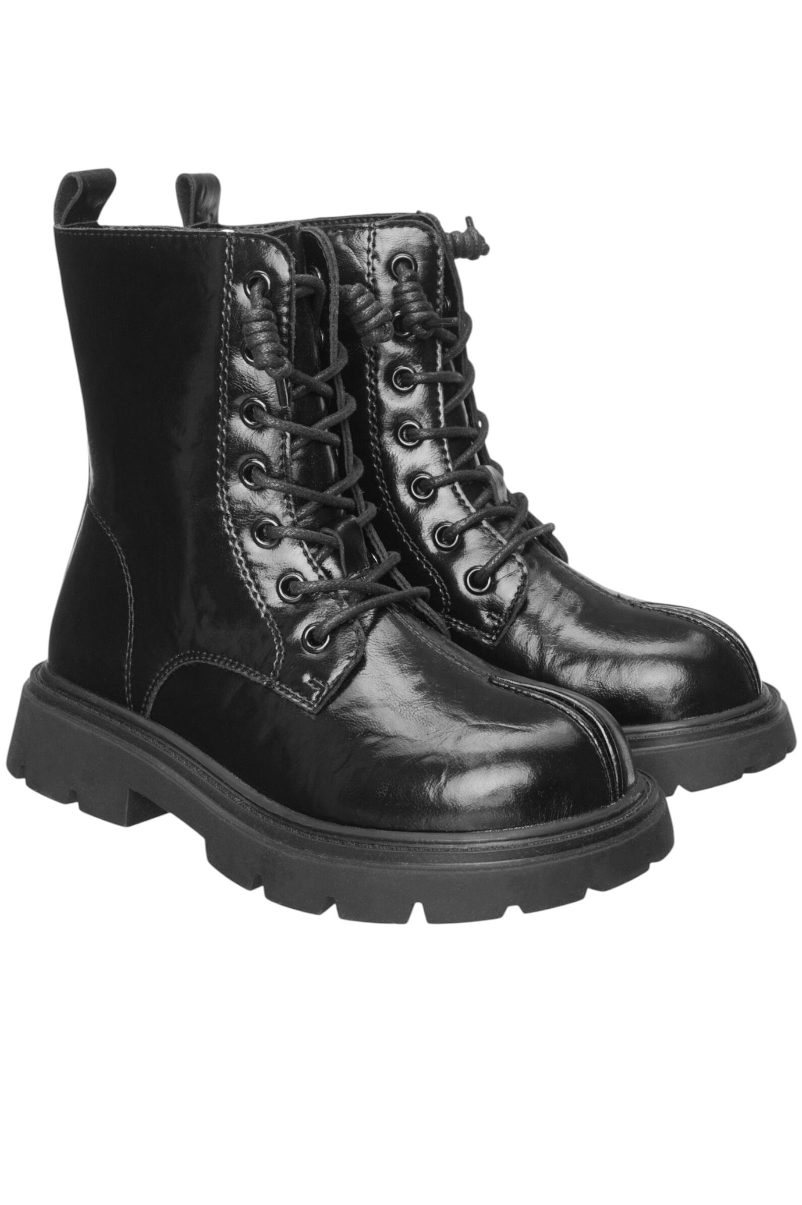 Ботинки дев. АРТ.B3NAD03,чер,и.к/тек