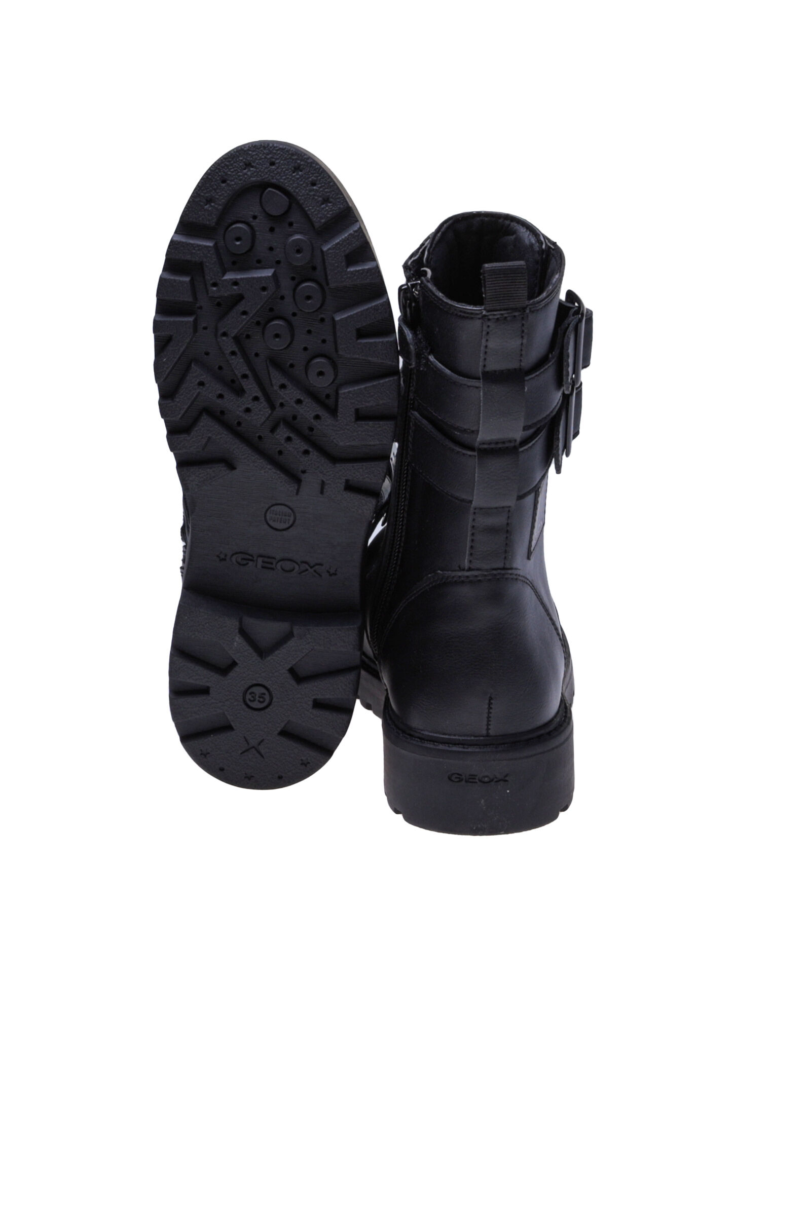 Ботинки дев. АРТ.J2620B,чер,и.к/тек-м.фибр