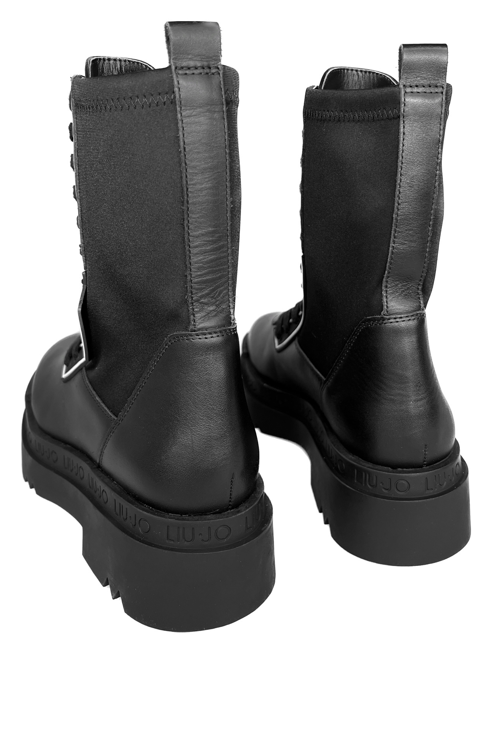 Ботинки жен. АРТ.SF2171TX21822222,чер,н.к-и.к/тек