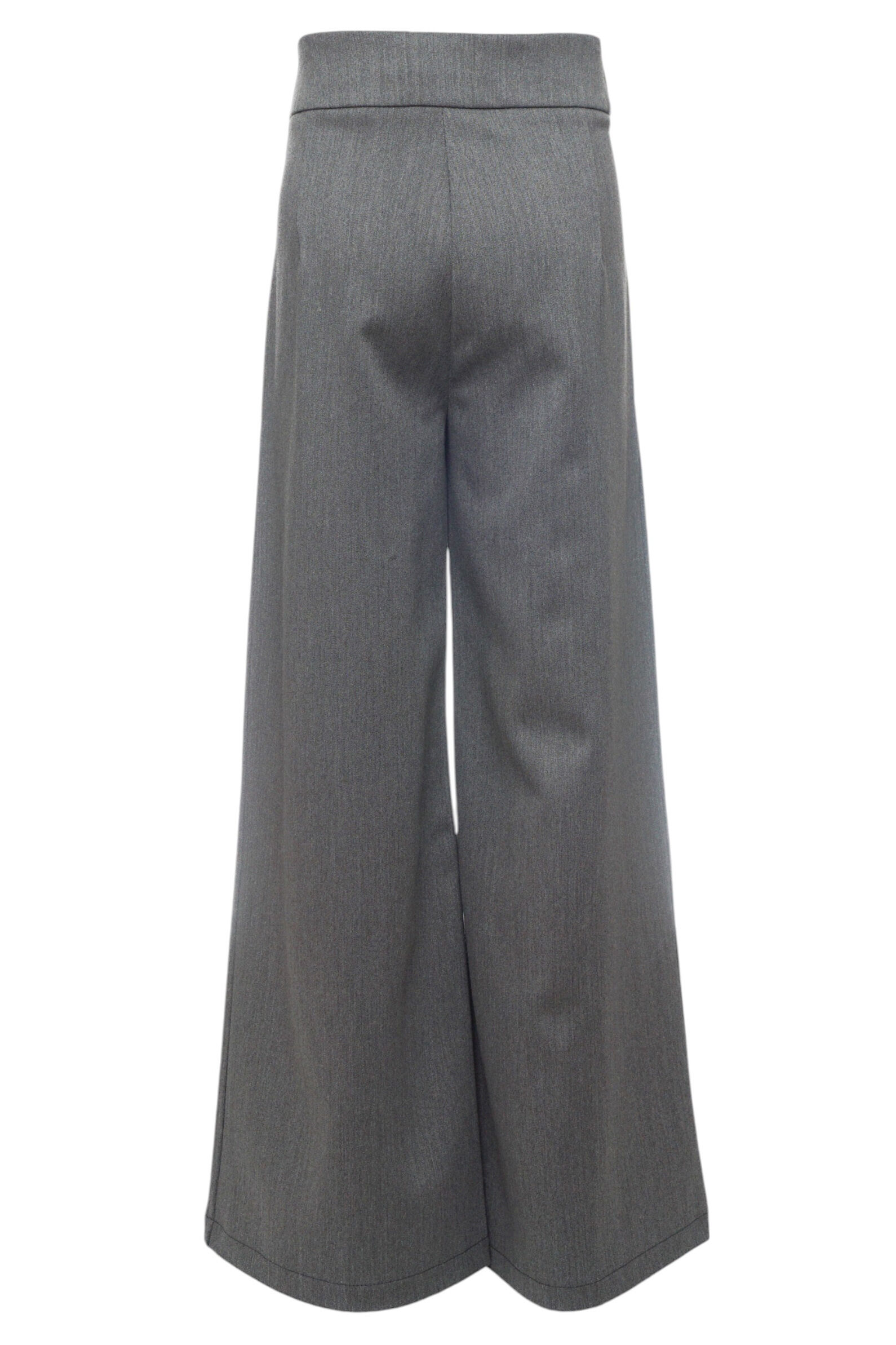 Брюки дев. АРТ.0436,сер,полиэф-вис