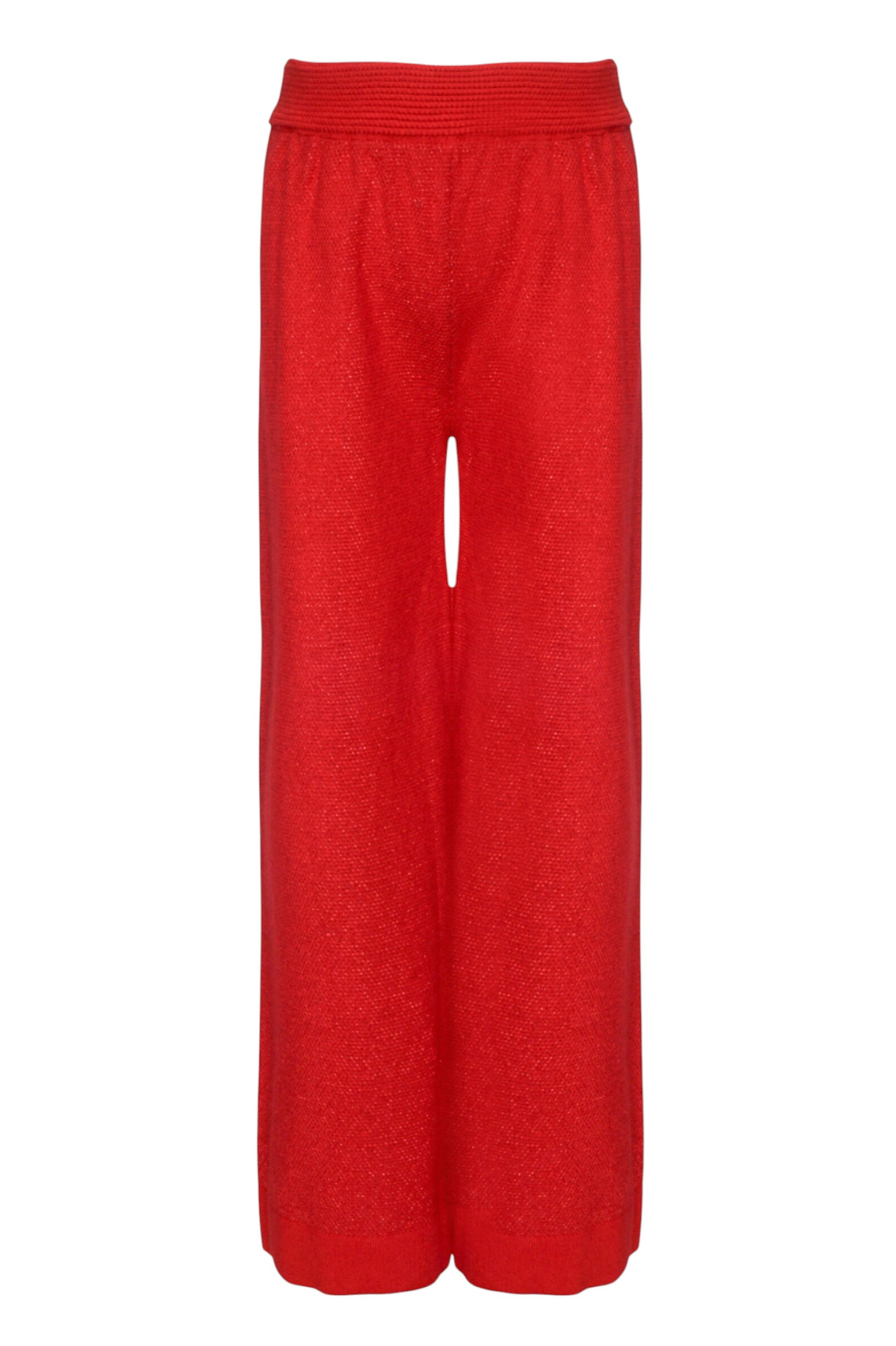 Брюки дев. АРТ.1219,крас,шер-модал