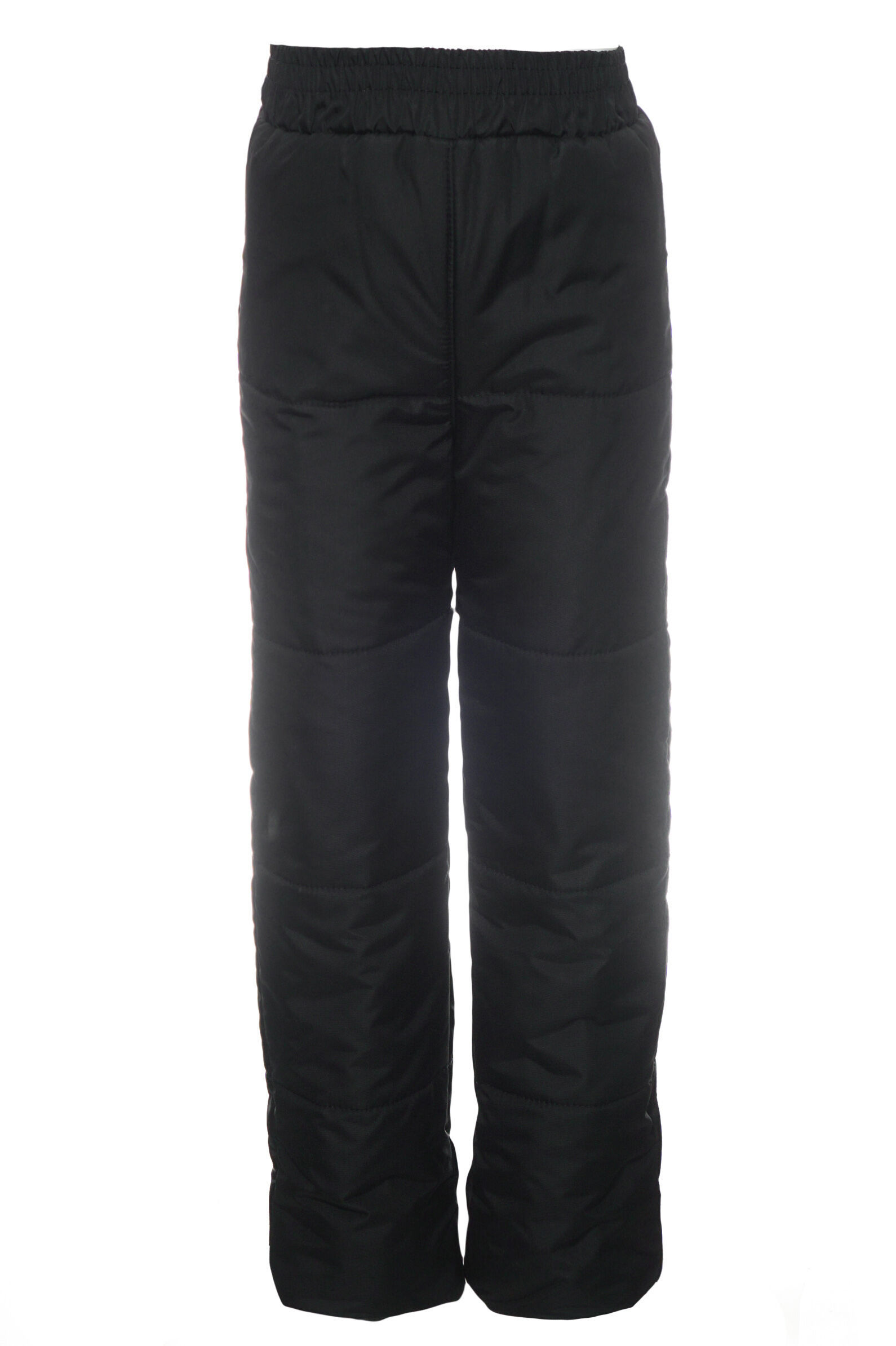 Брюки дев. АРТ.243331,чер,пэ/пэ