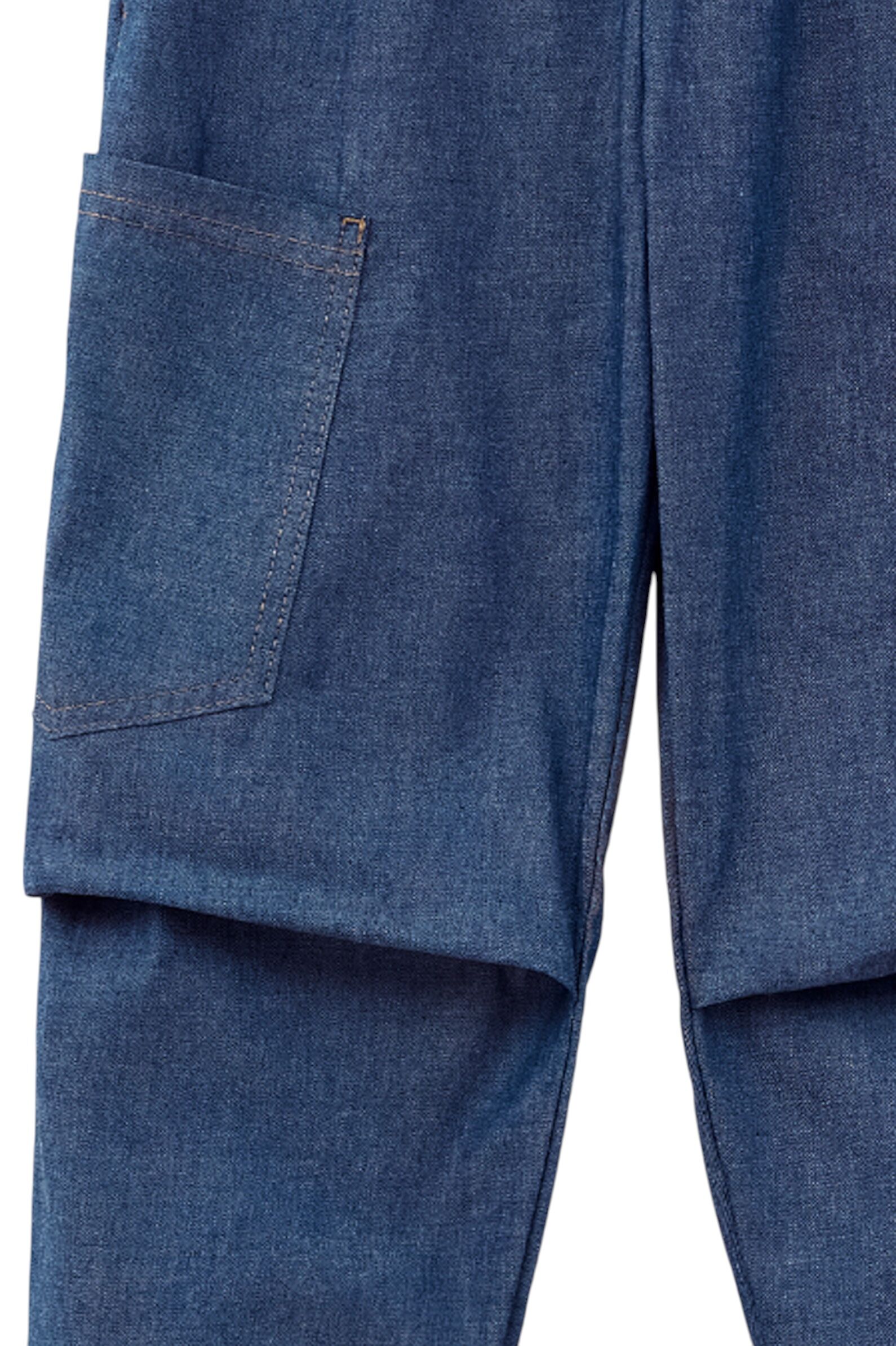 Брюки дев. АРТ.251065,син,хл