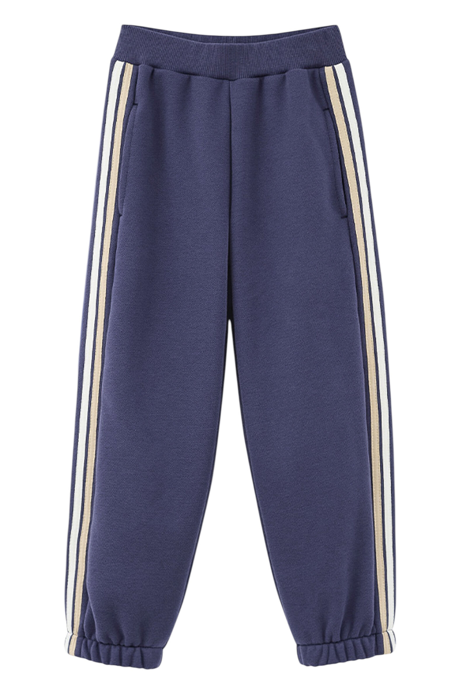 Брюки дев. АРТ.252061,син,хл-пэ