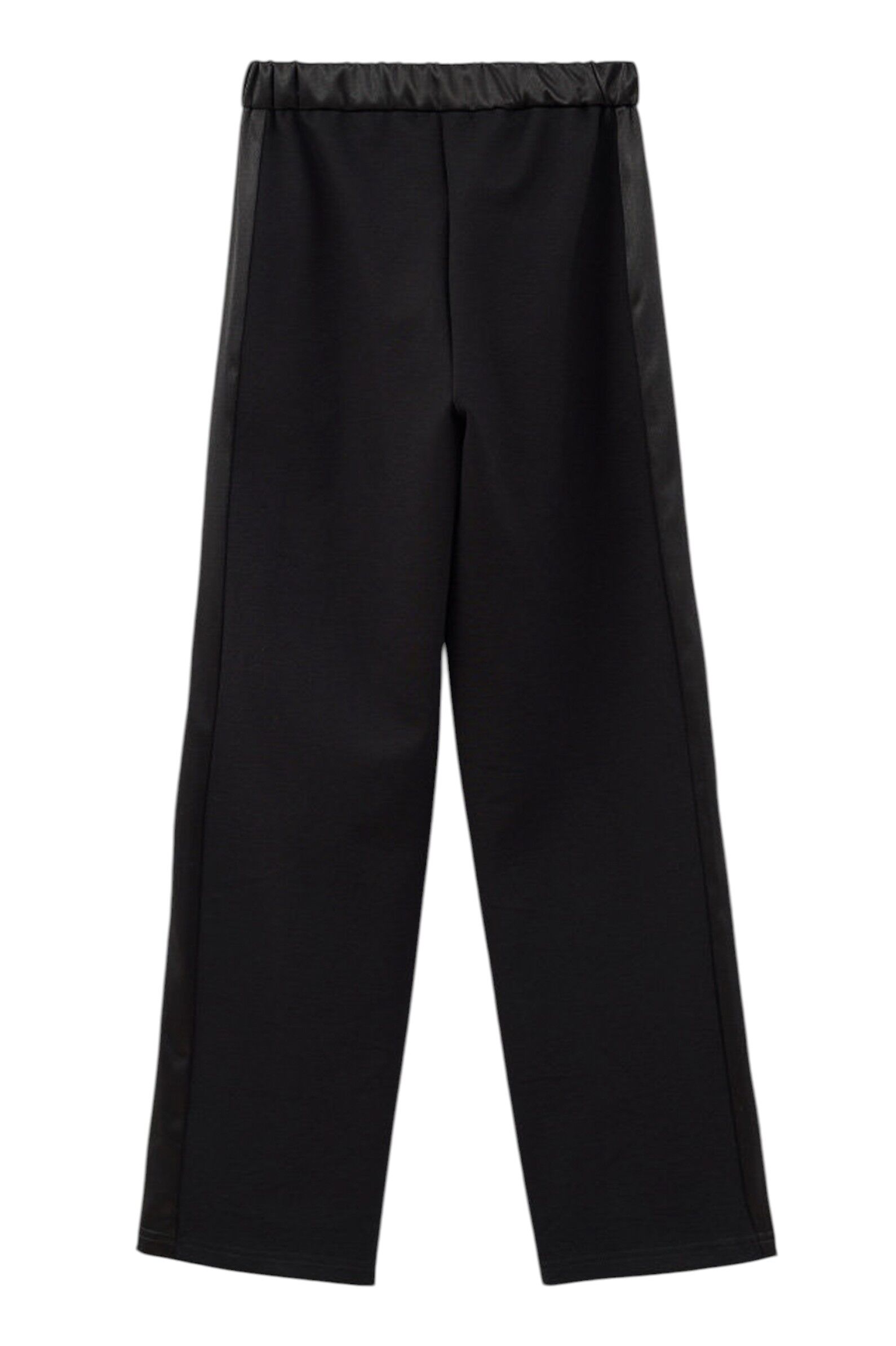 Брюки дев. АРТ.252235,чер,вис-нейл-эл