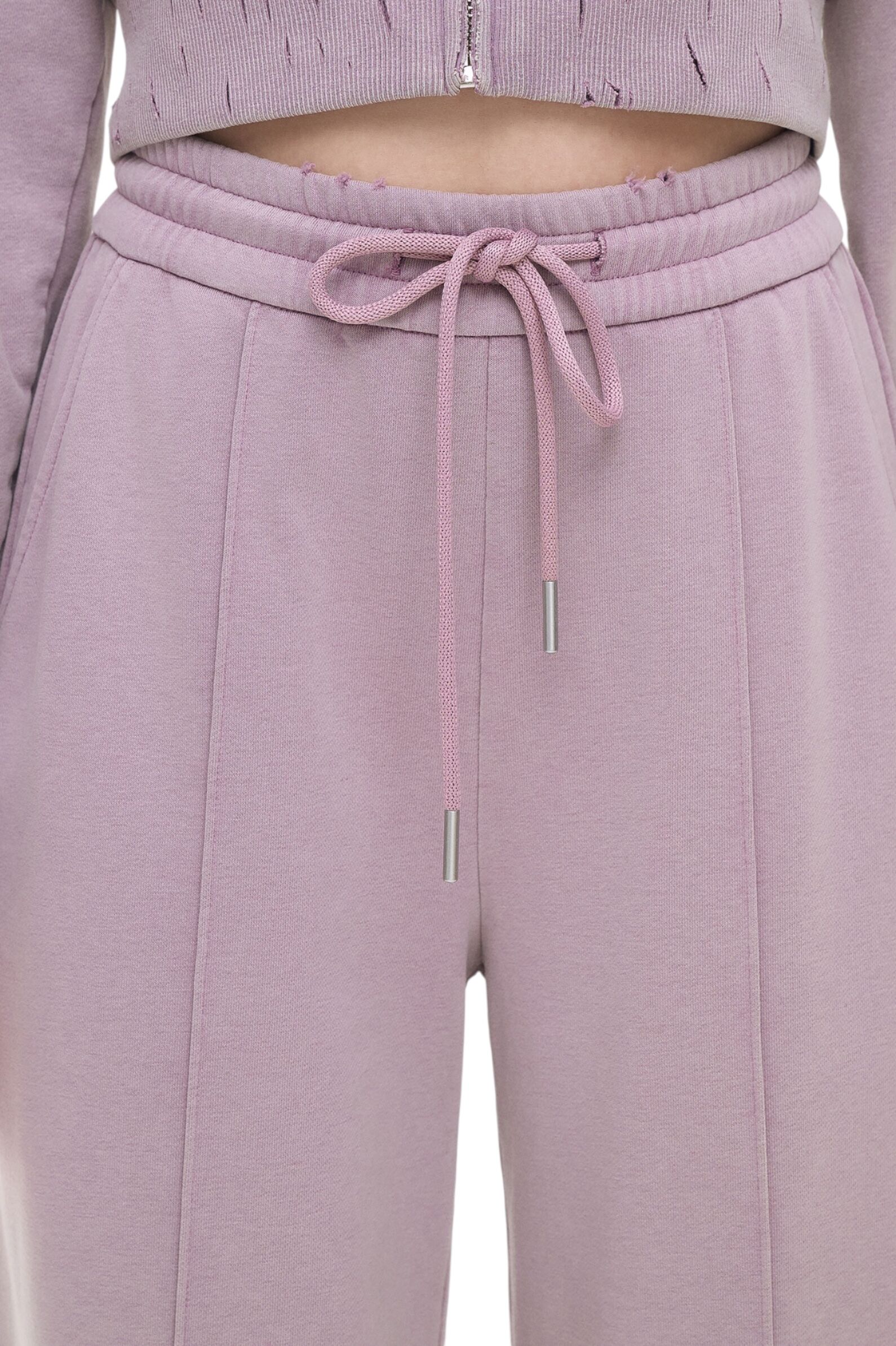 Брюки дев. АРТ.AA237384,фиол,хл