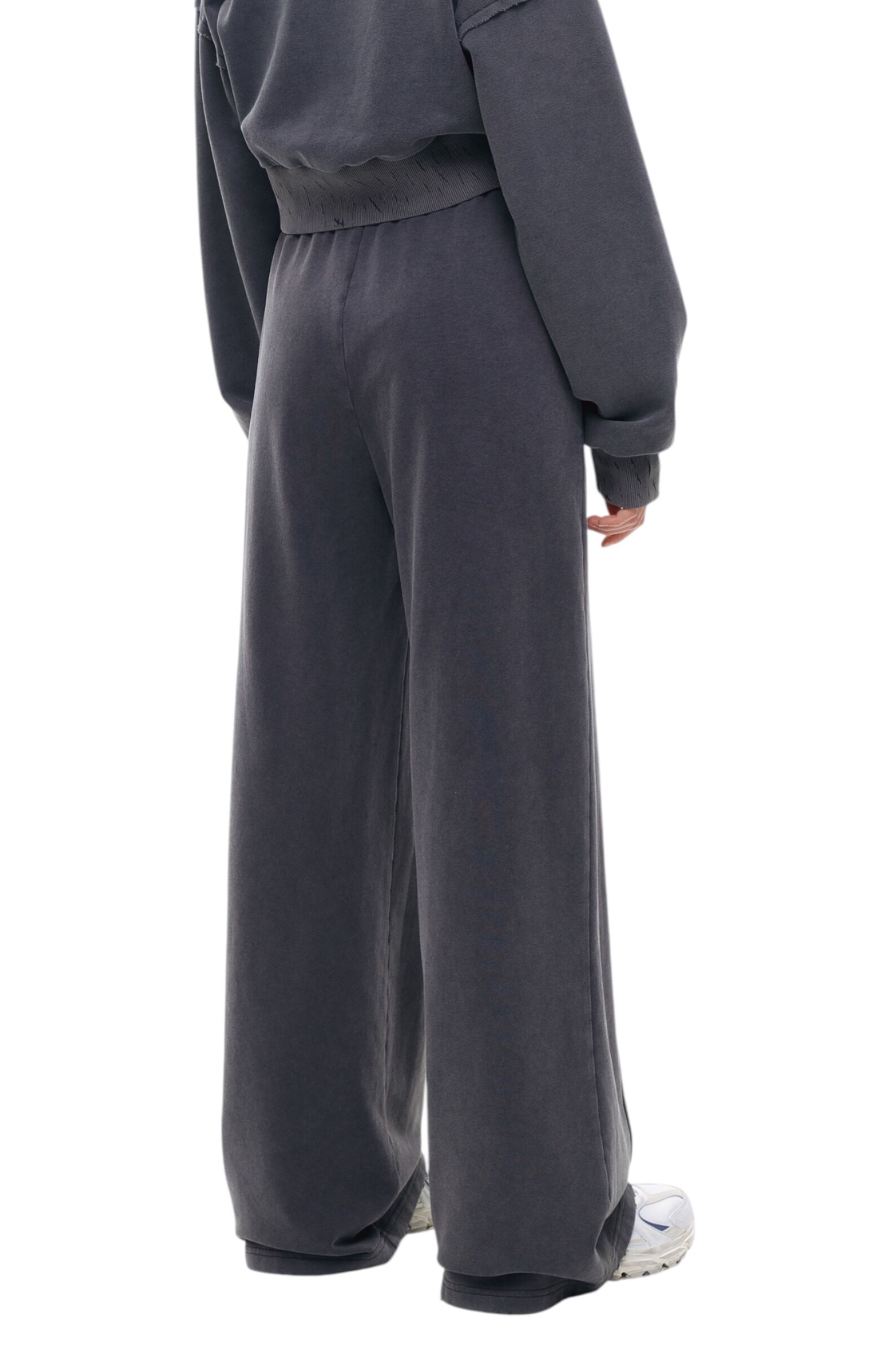 Брюки дев. АРТ.AA237384,сер,хл