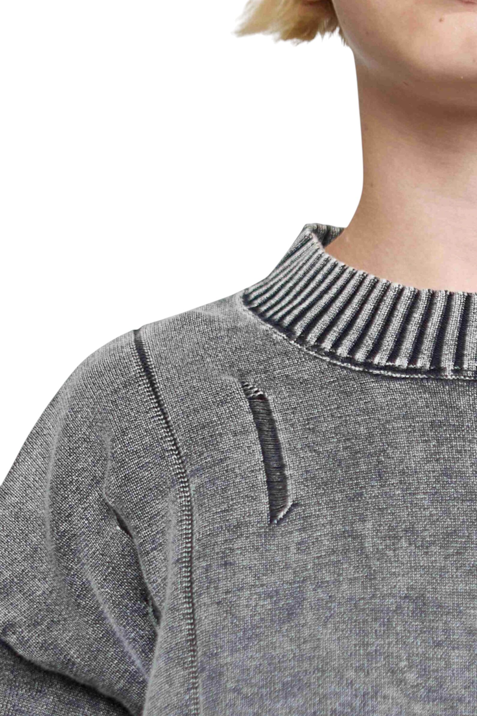 Джемпер АРТ.B-SW35199,сер,хл