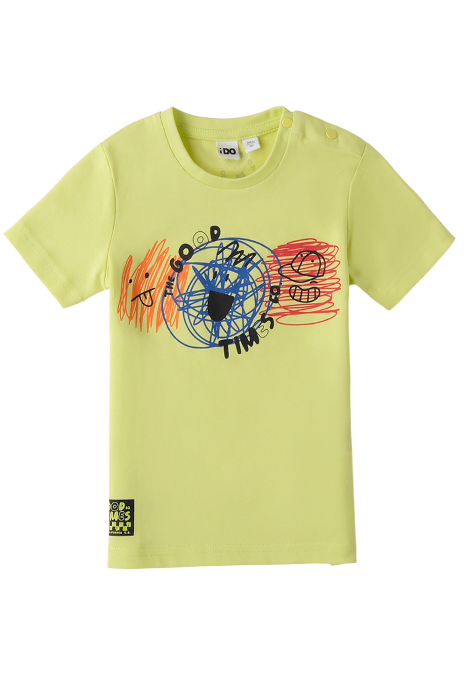 Футболка мал. АРТ.4.B456.00,жел,хл