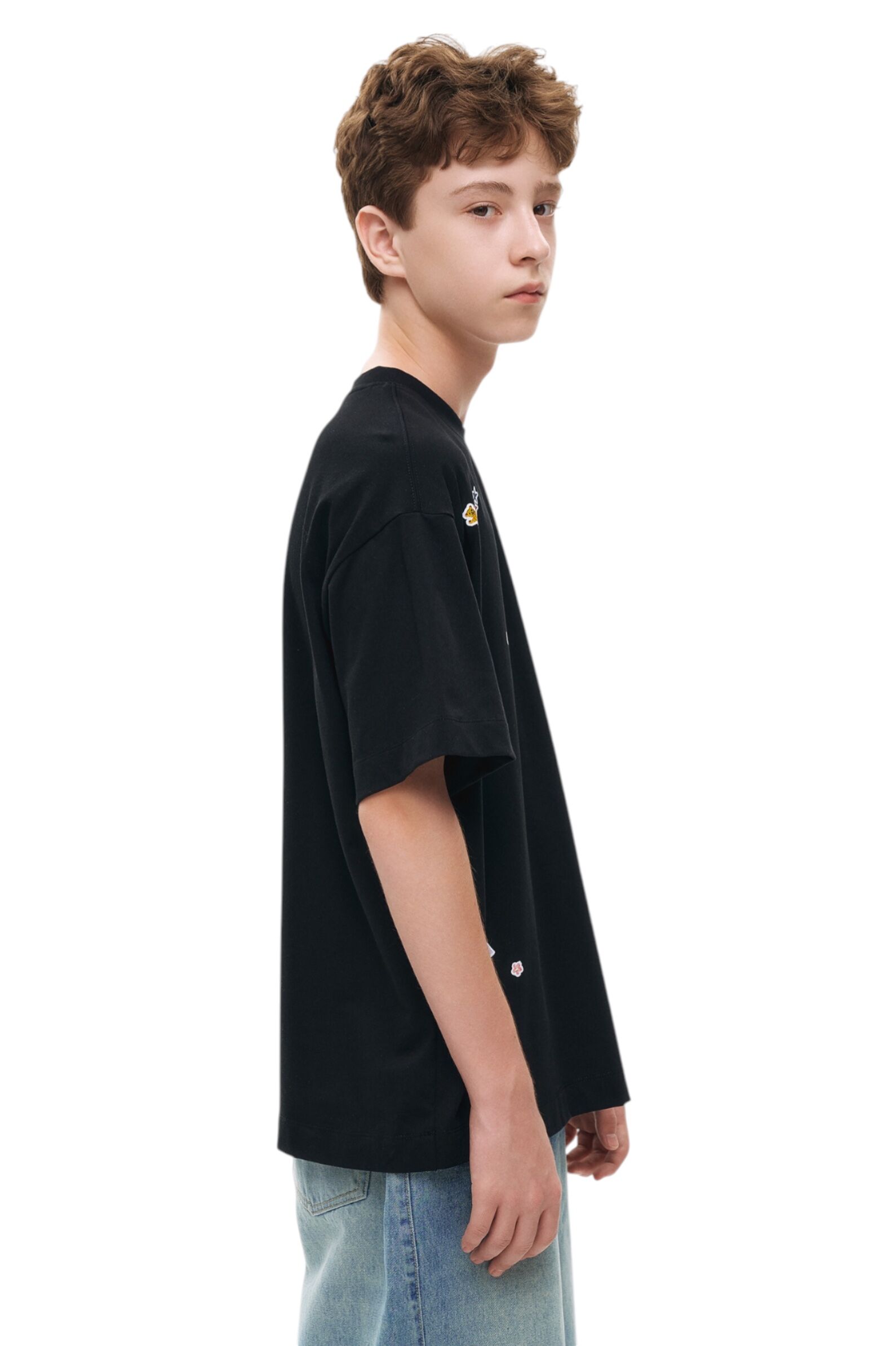 Футболка АРТ.AA235050,чер-мул,хл