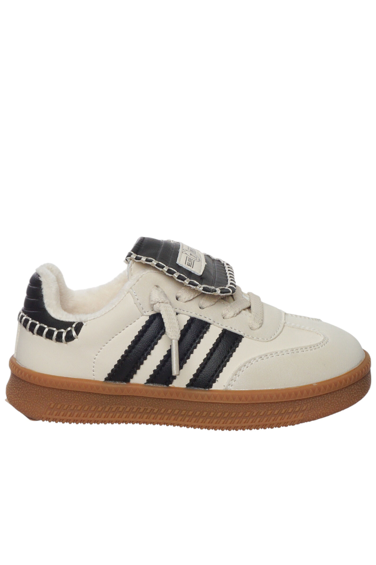 Кеды АРТ.BD24D076,беж-чер,и.к/тек