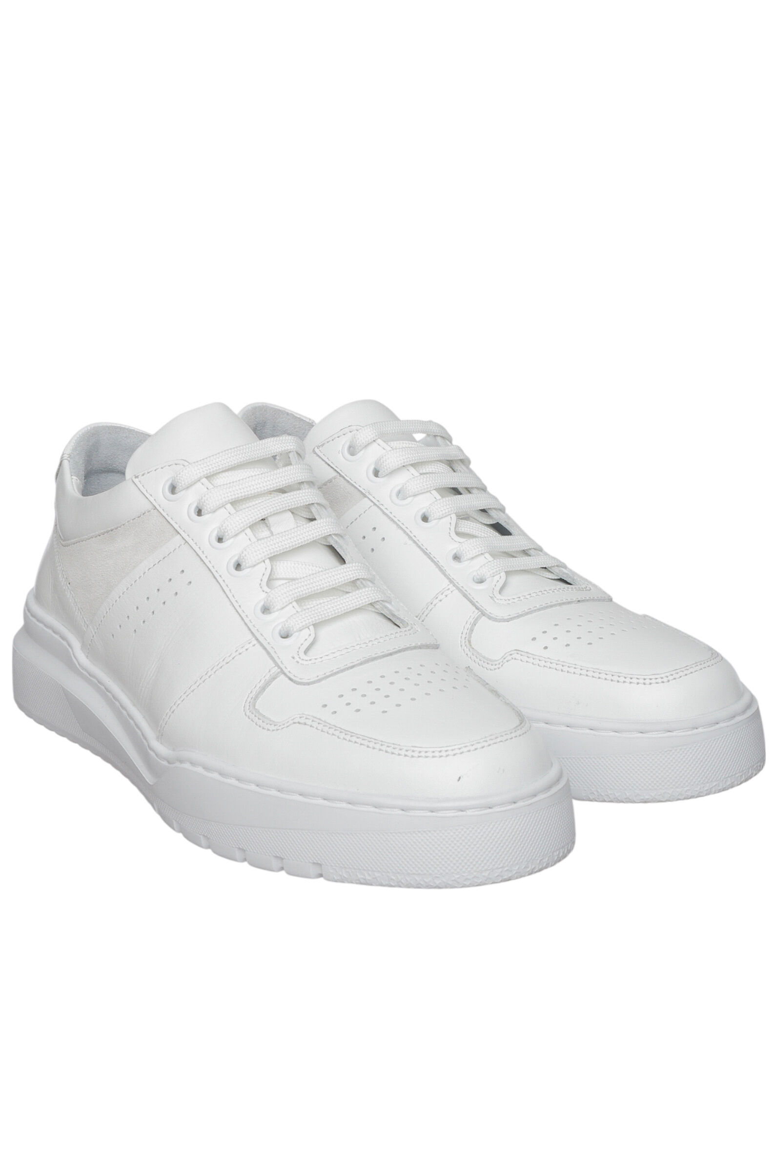 Кеды муж.АРТ.L4705,бел,н.к-з/н.к