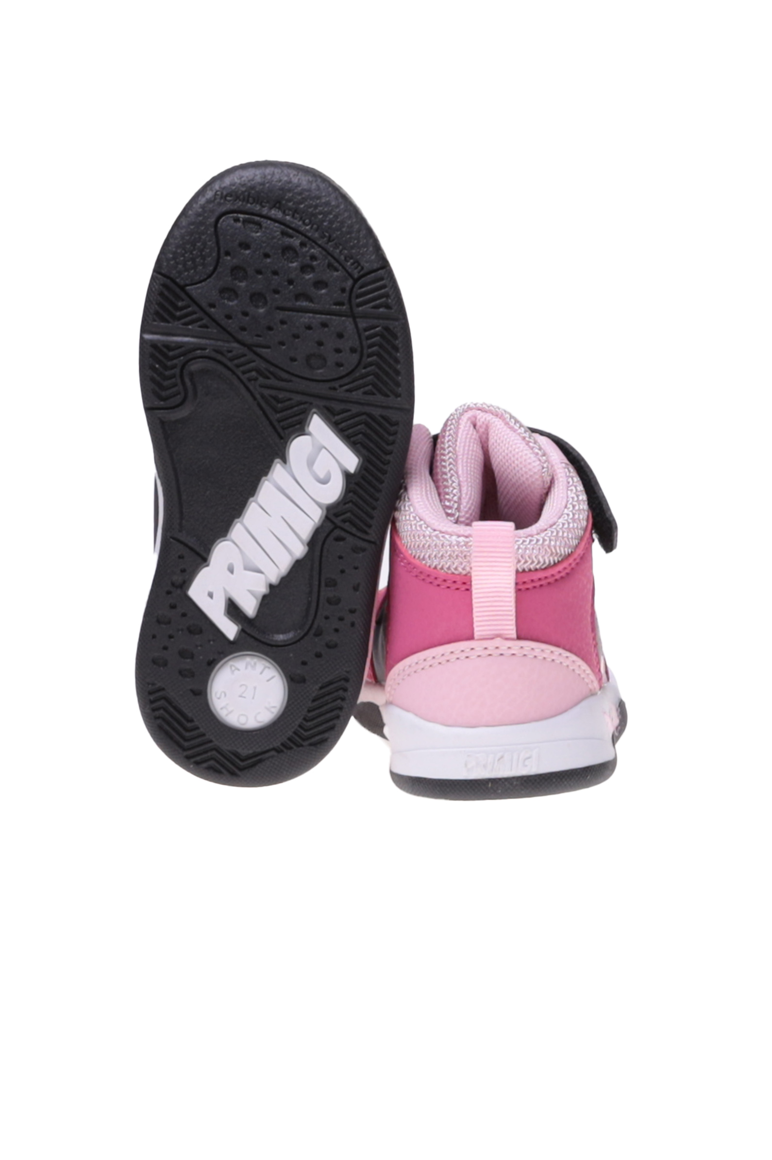 Кроссовки дев. АРТ.2947122,роз-чер,и.к/тек