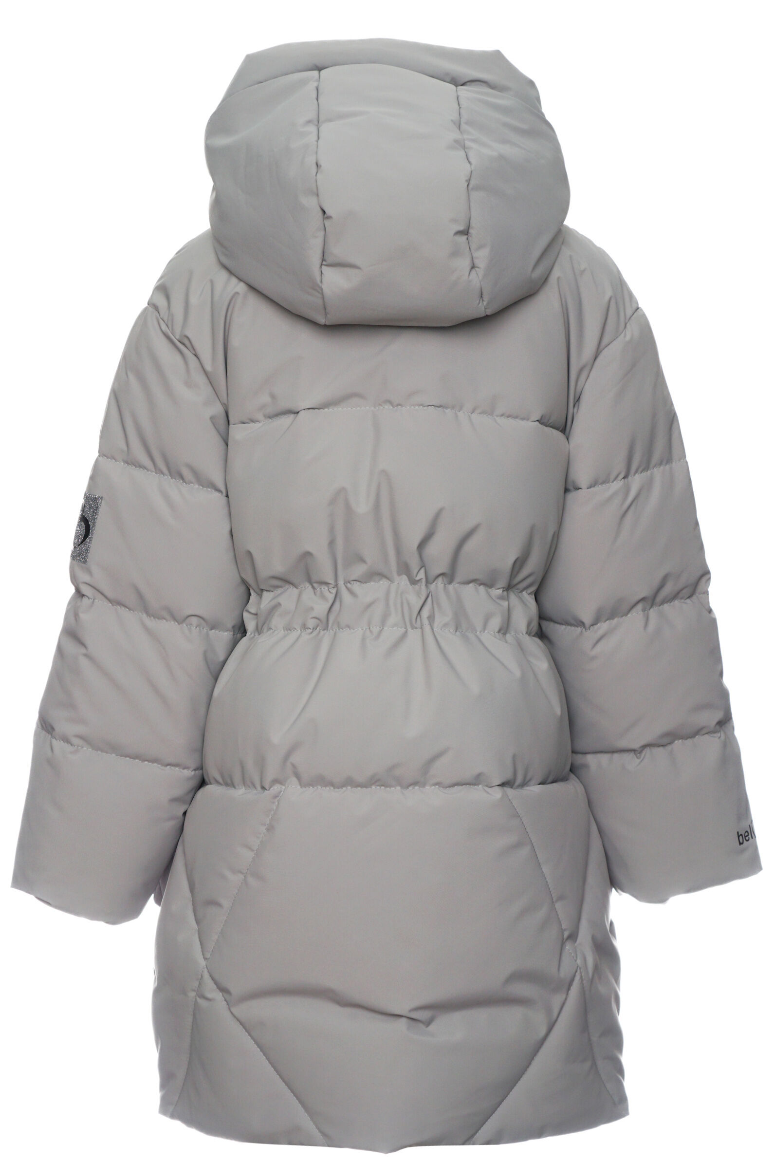 Куртка дев. АРТ.243303,сер,пэ-пэ