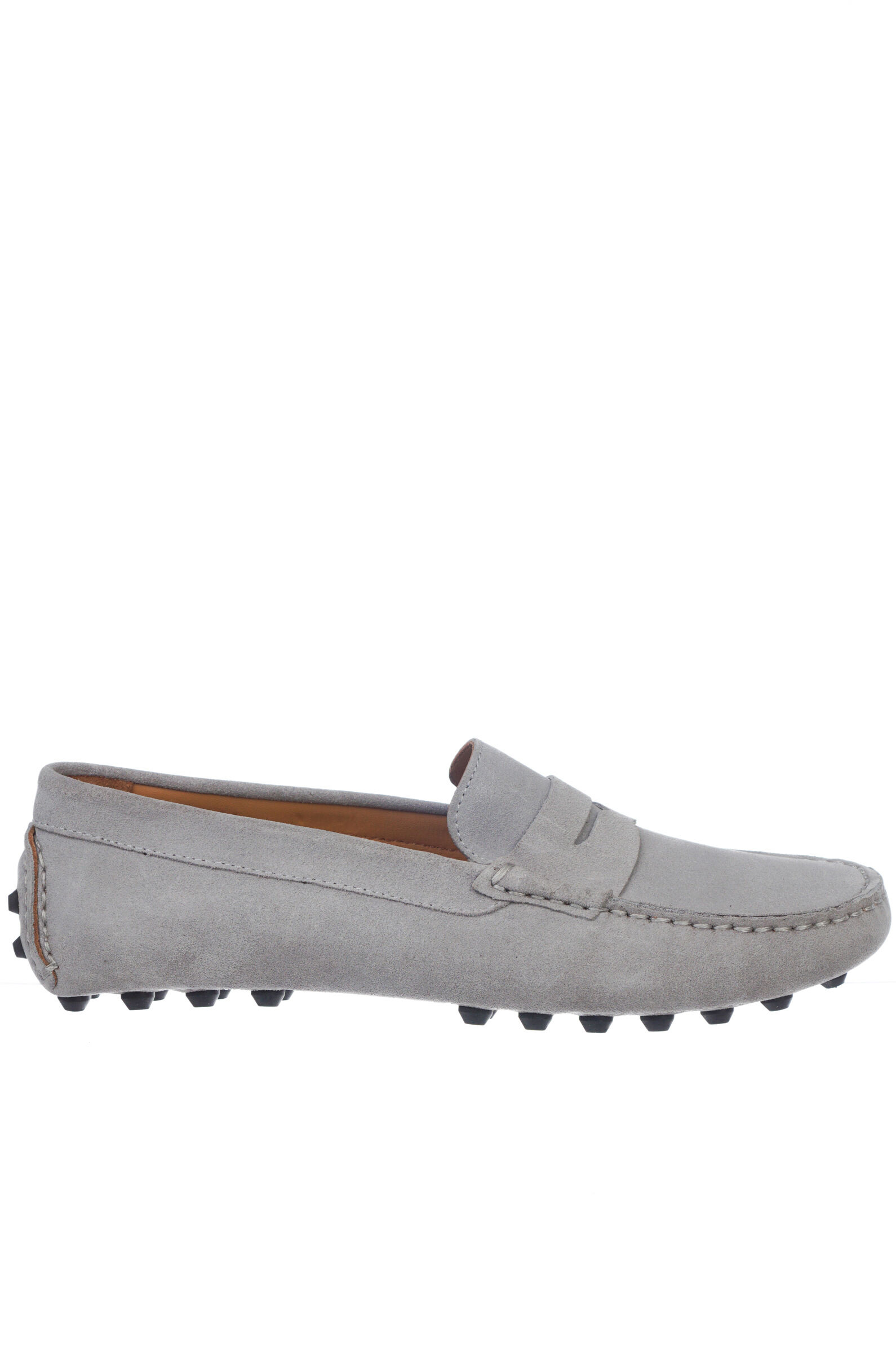 Мокасины муж. АРТ.25200,сер,н.з/н.к