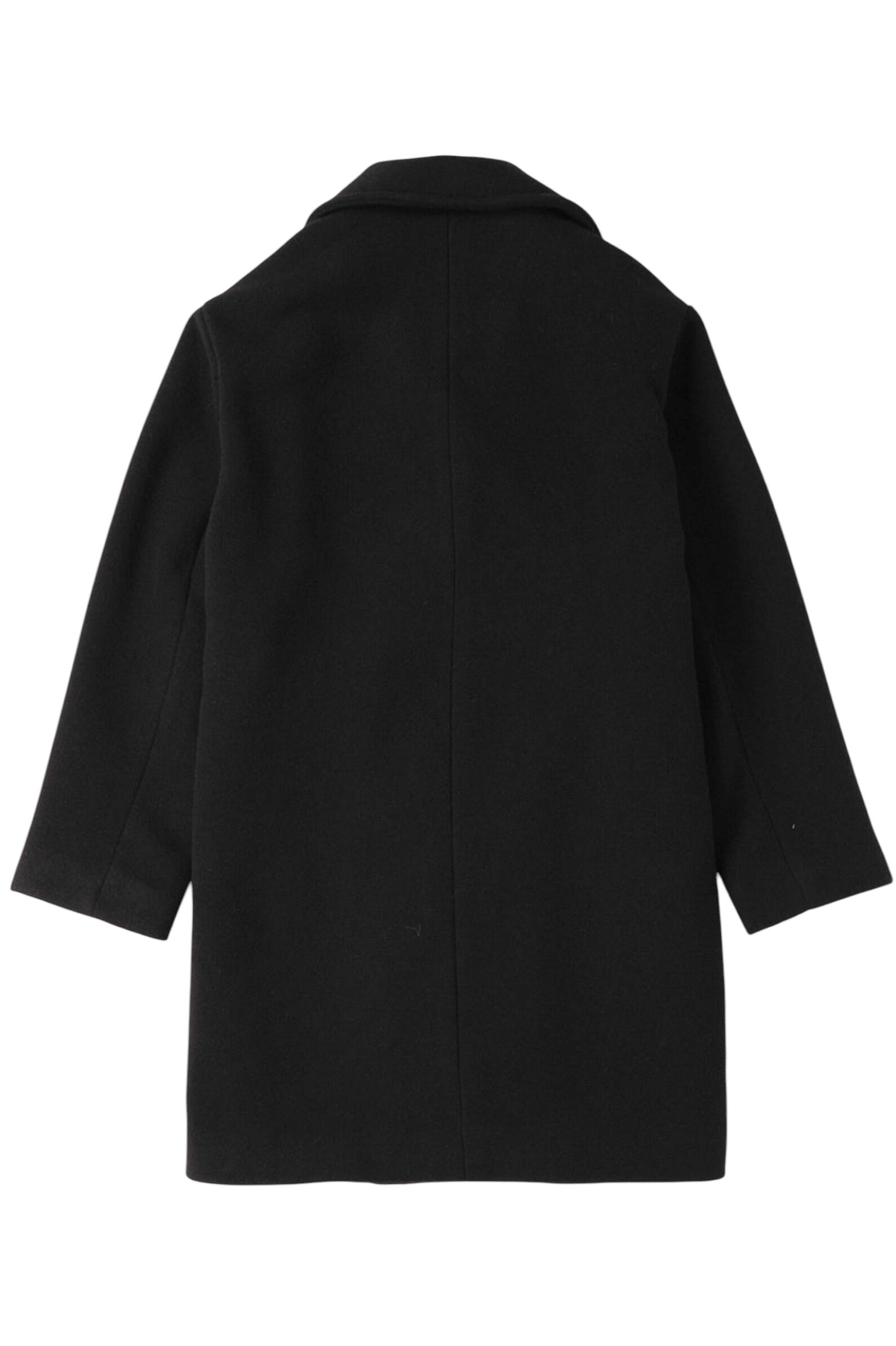 Пальто дев. АРТ.4.F556.00,чер,полиэф-вис-эл