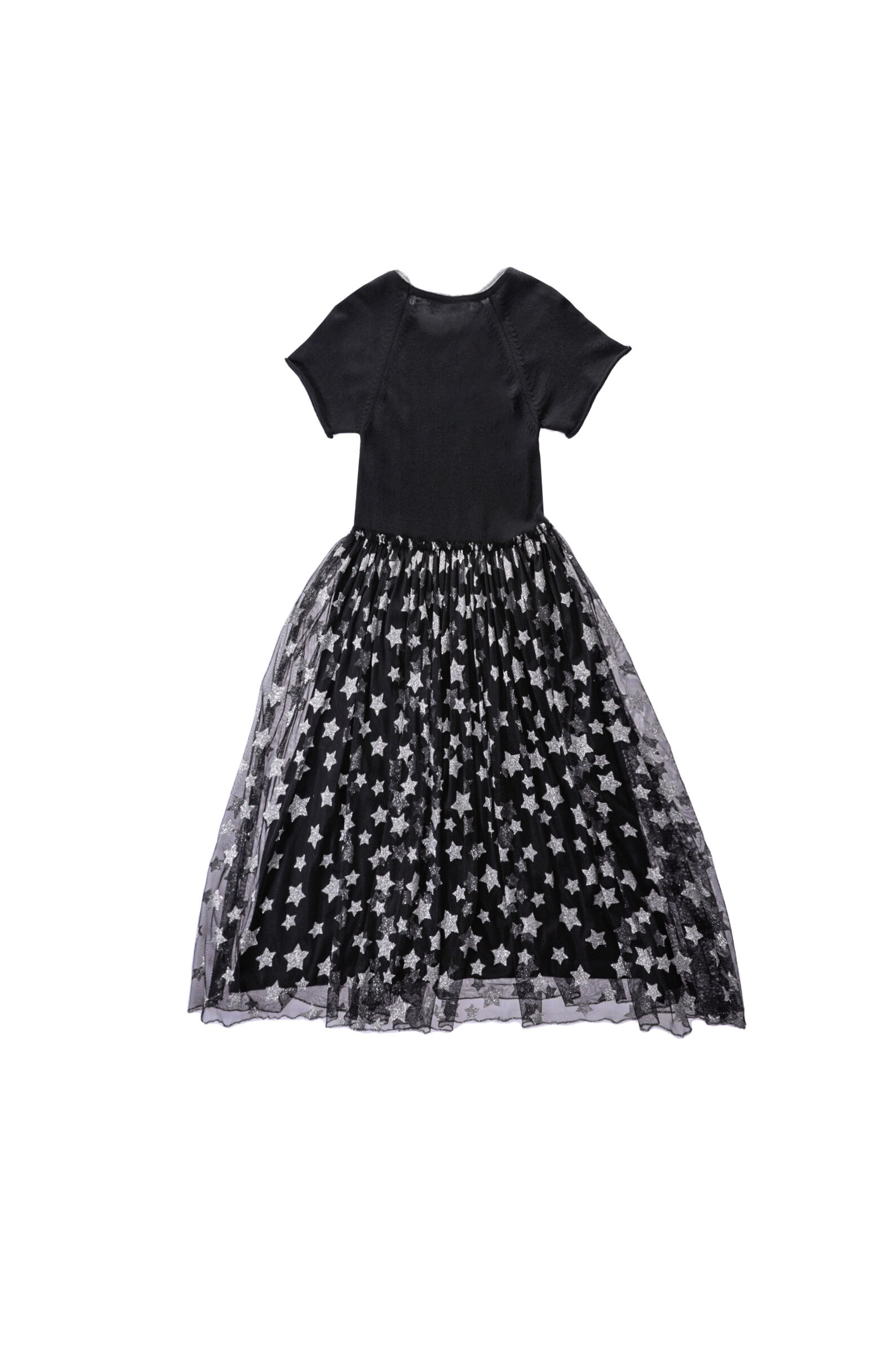 Платье дев. АРТ.IS649,чер,шер-модал