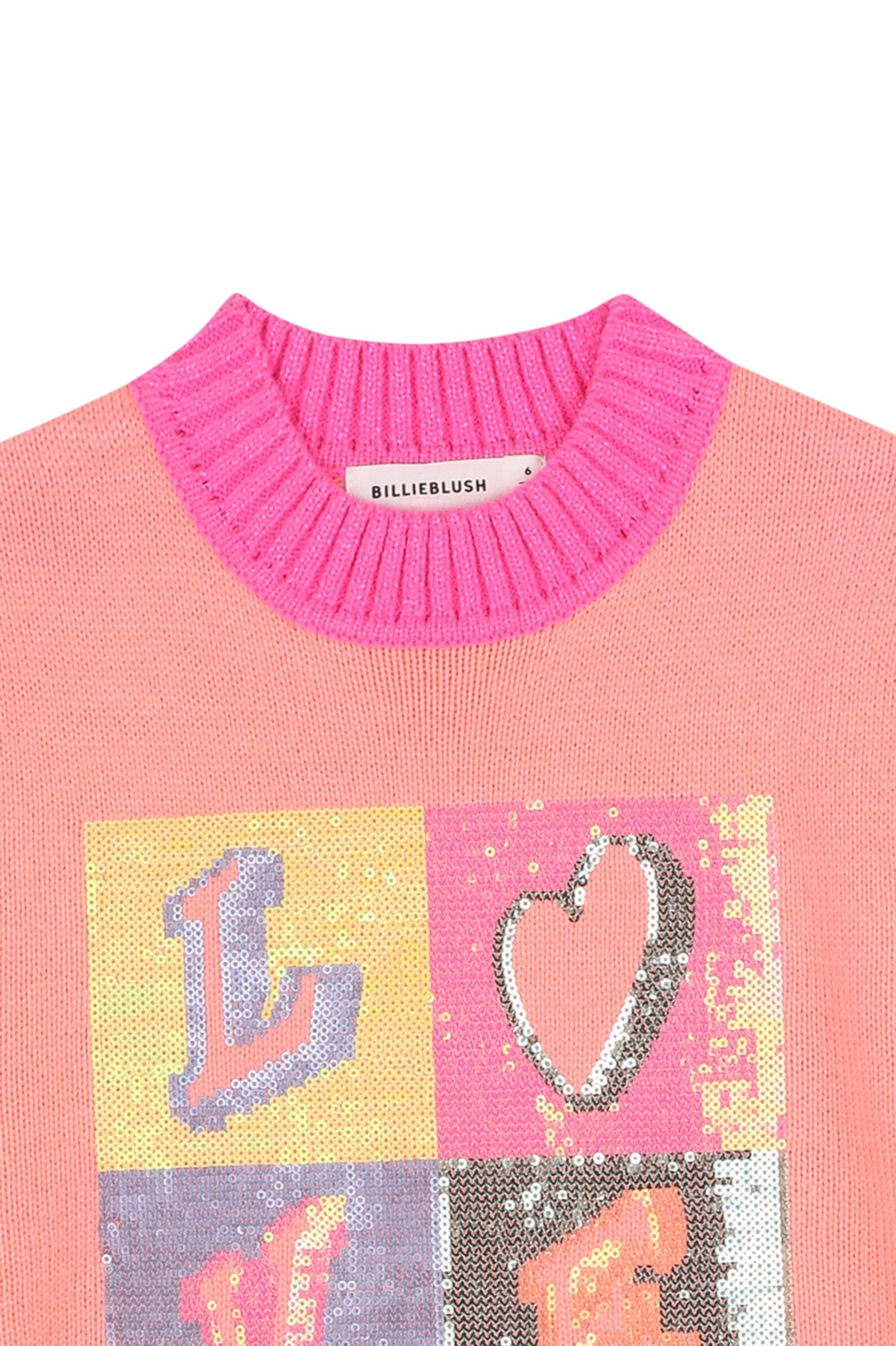 Платье дев. АРТ.U21283/408,корал,акр