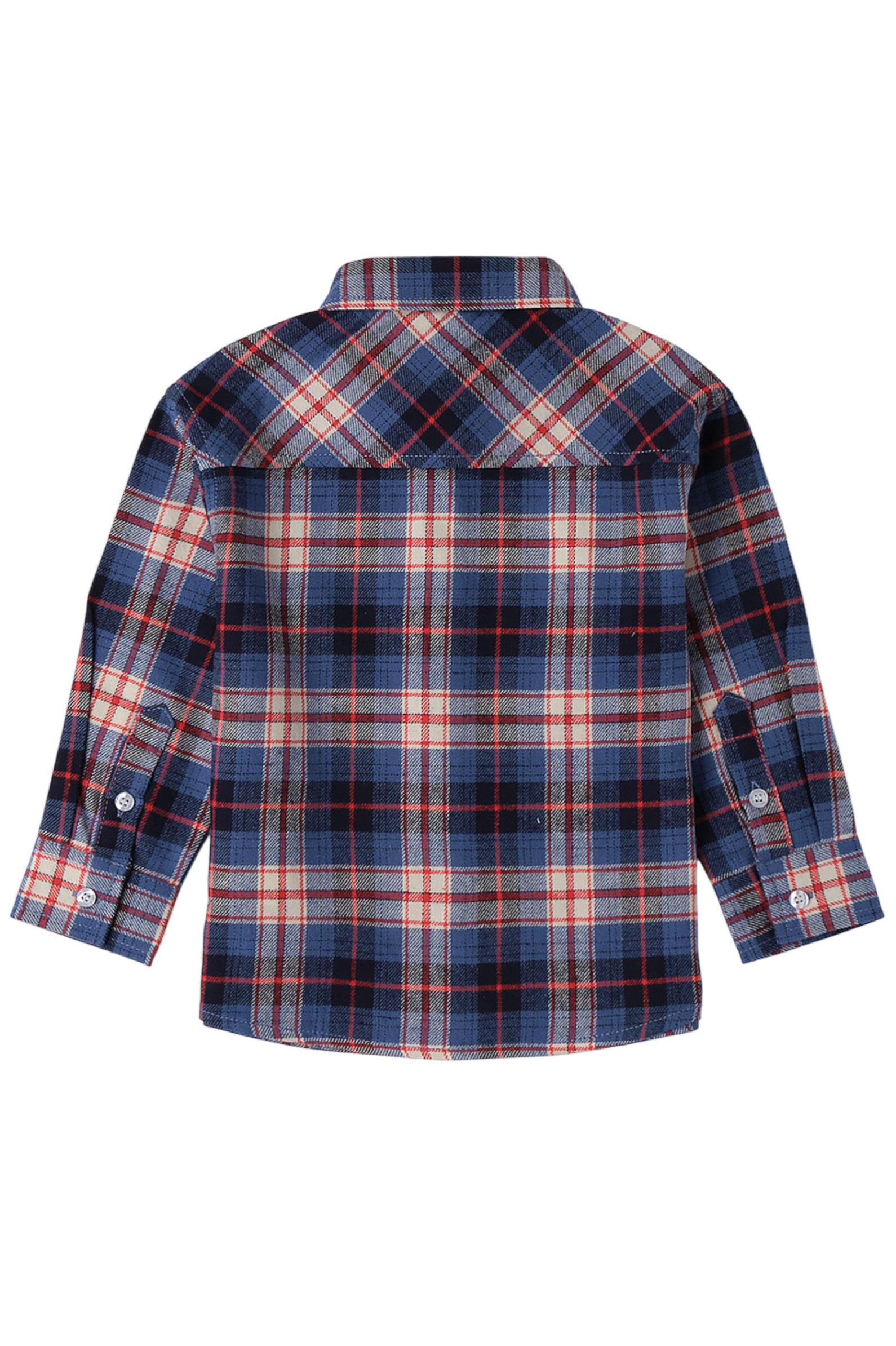 Рубашка мал. АРТ.4.F267.00,крас-син,хл