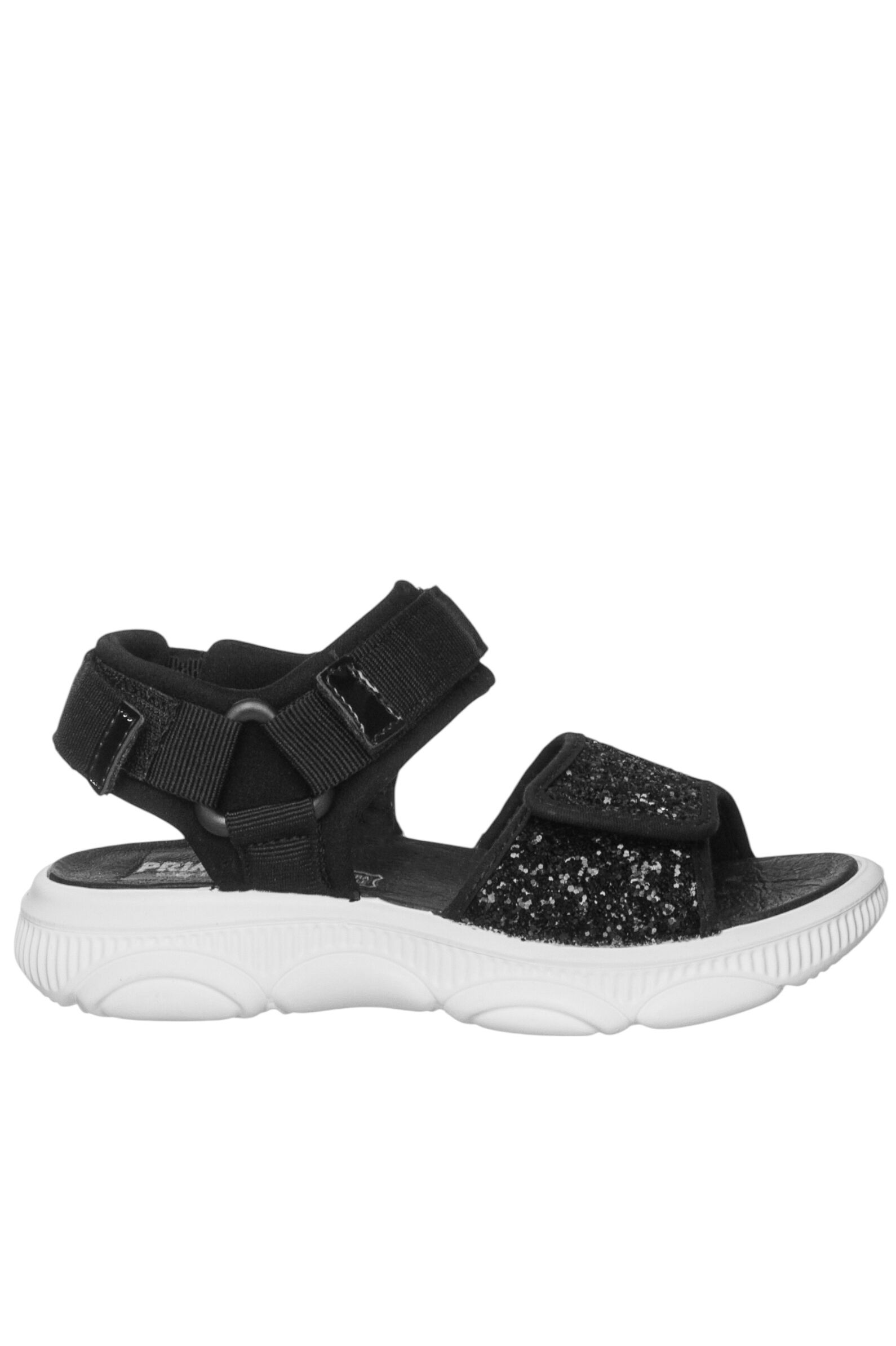 Сандалии дев. АРТ.7891933,чер,тек-глиттер/тек