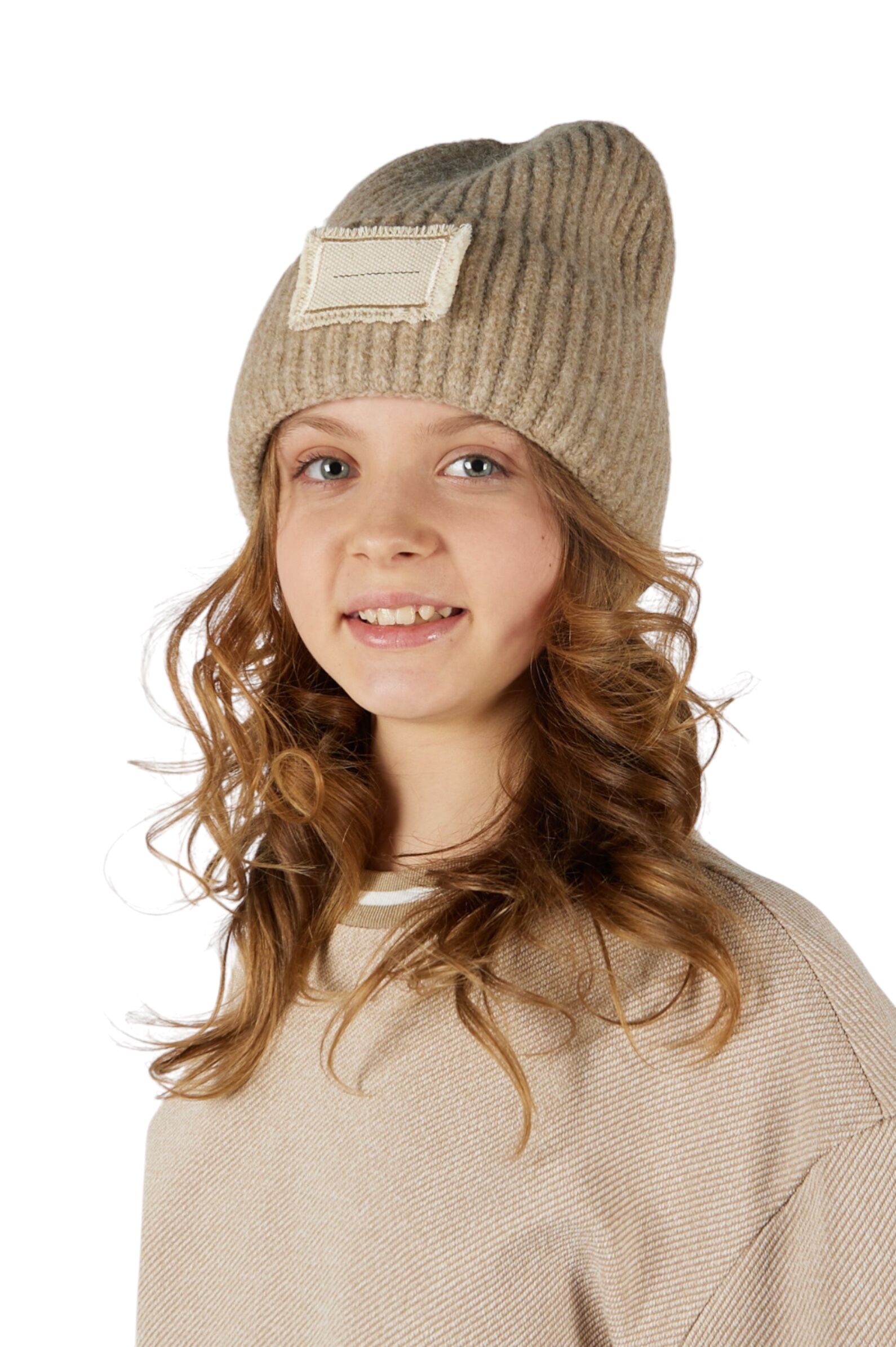 Шапка АРТ.A-KP55616,беж,хл-акр