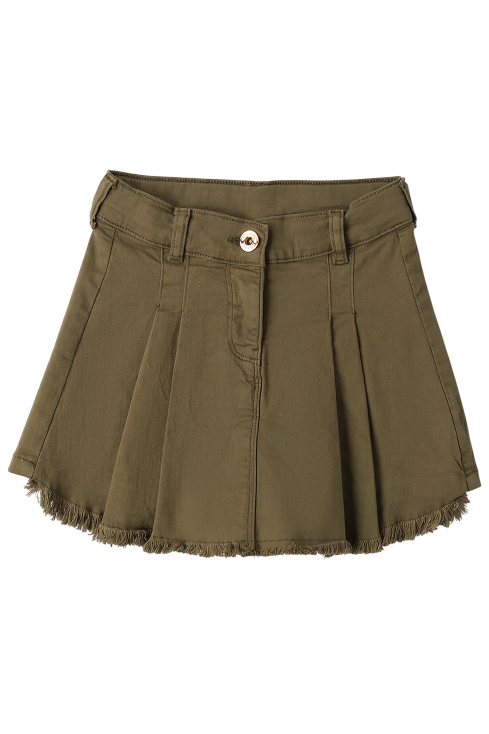 Шорты-юбка дев. АРТ.4.B856.00,зел,хл-эл