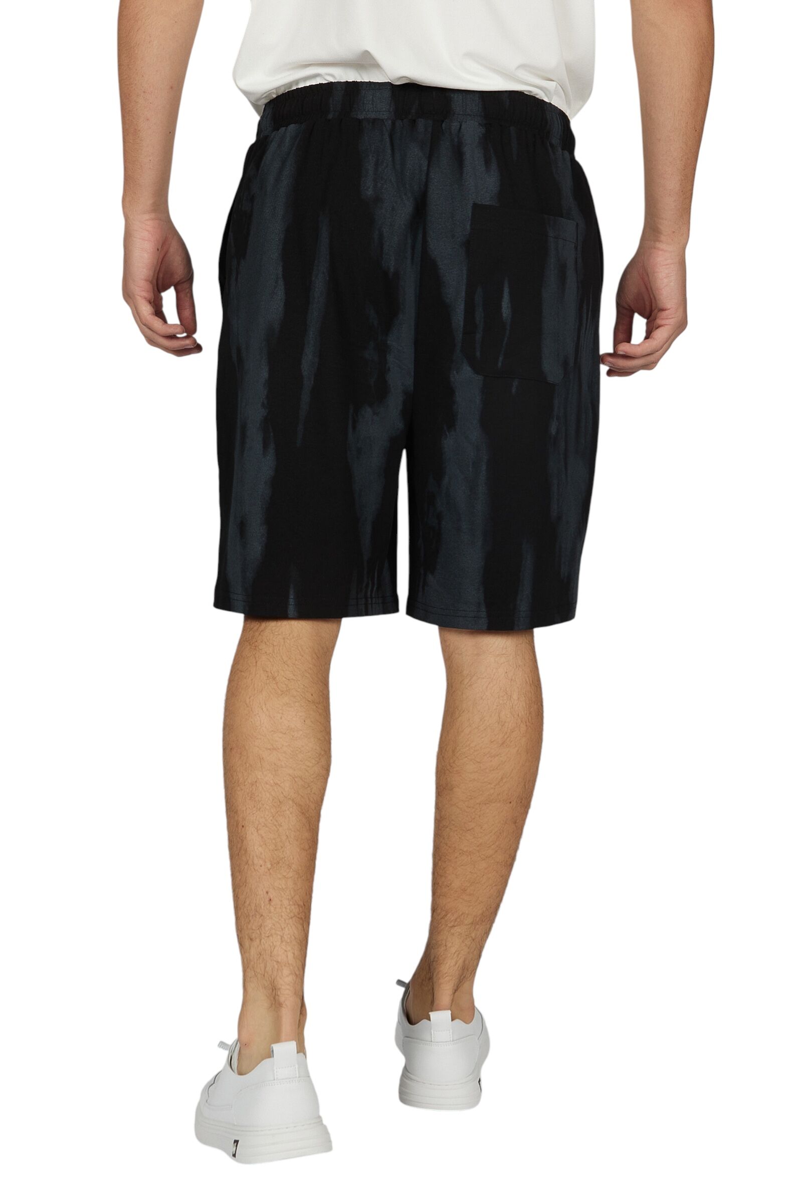 Шорты АРТ.B-TR36028,чер-сер,хл-эл