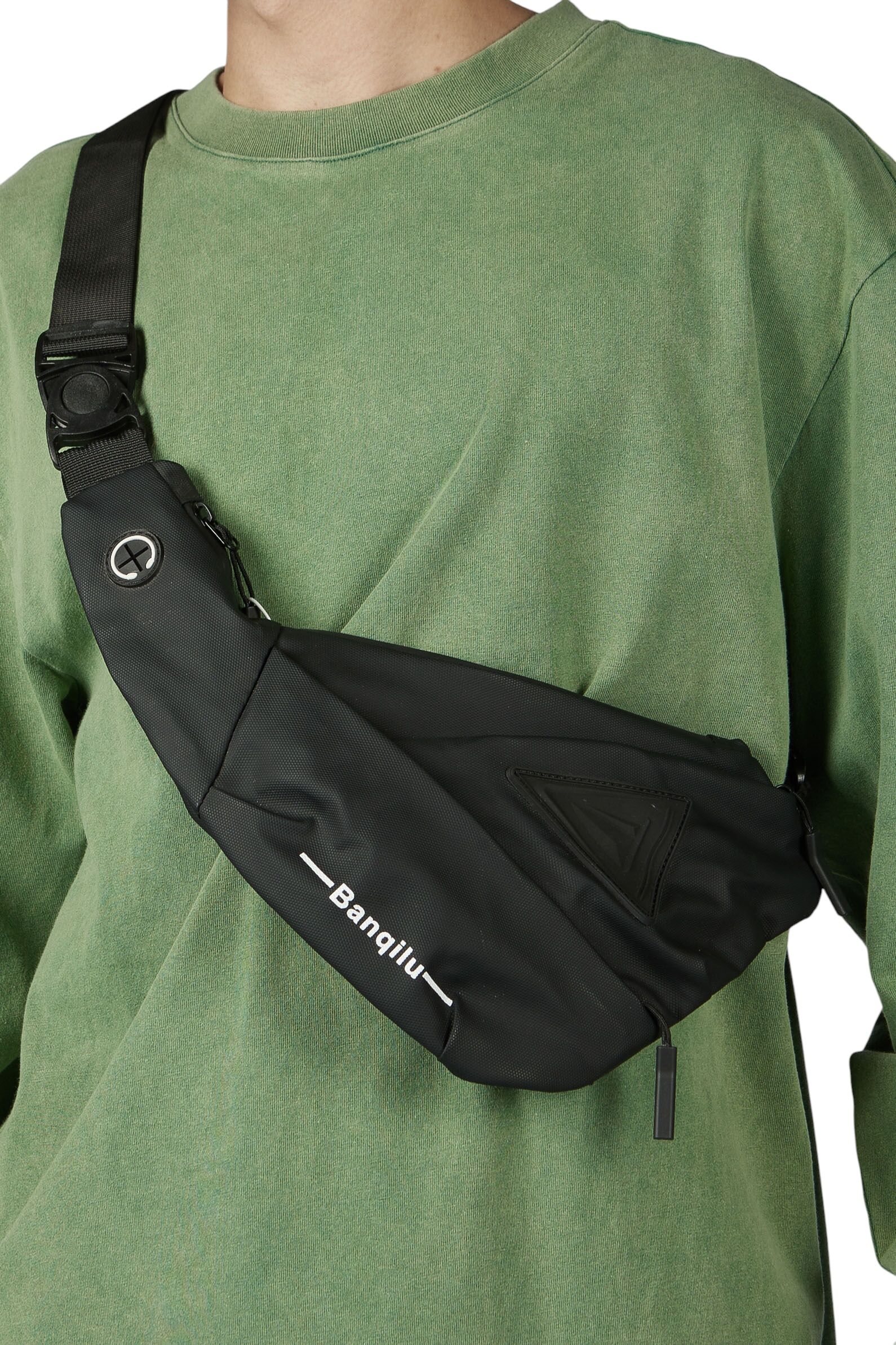 Сумка АРТ.A-BG56551,чер,хл-эл