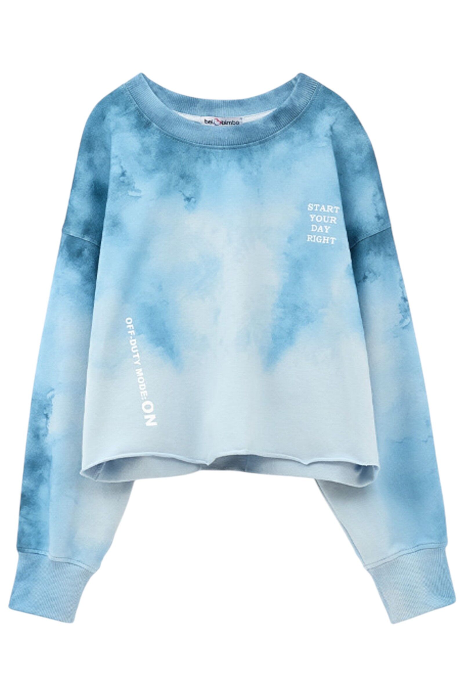 Свитшот дев. АРТ.260115,гол,хл-эл